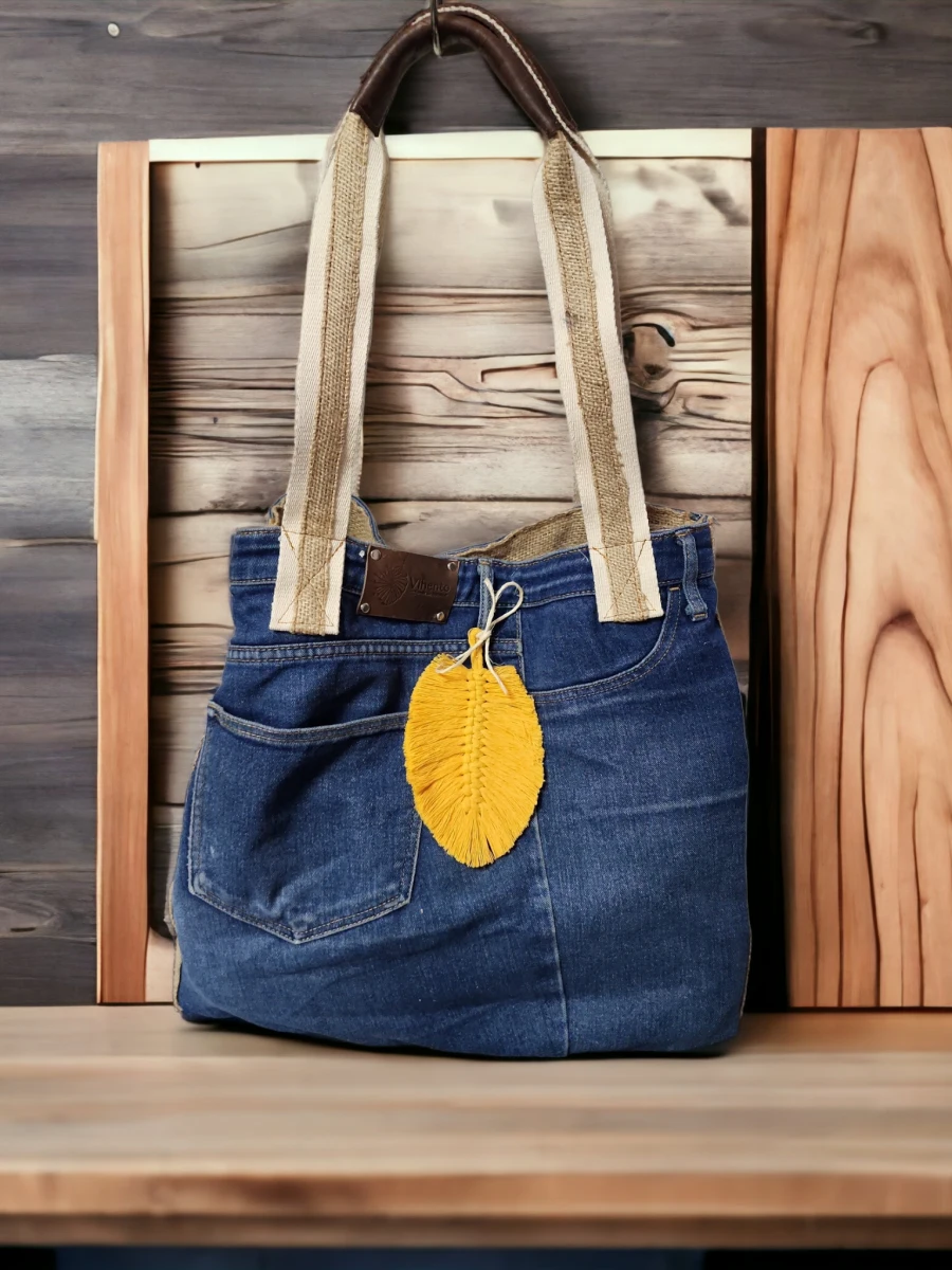 Bolso Denim Azul Profundo
